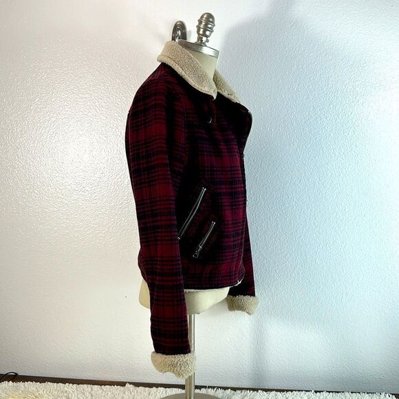 American Eagle Womens Moto Jacket Size Small - Picture 5 of 9